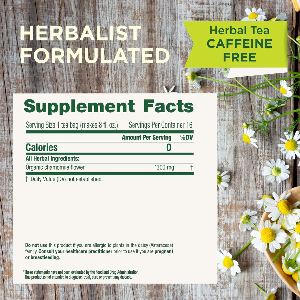 Organic Chamomile Tea | Traditional Medicinals® | 16 Tea Bags