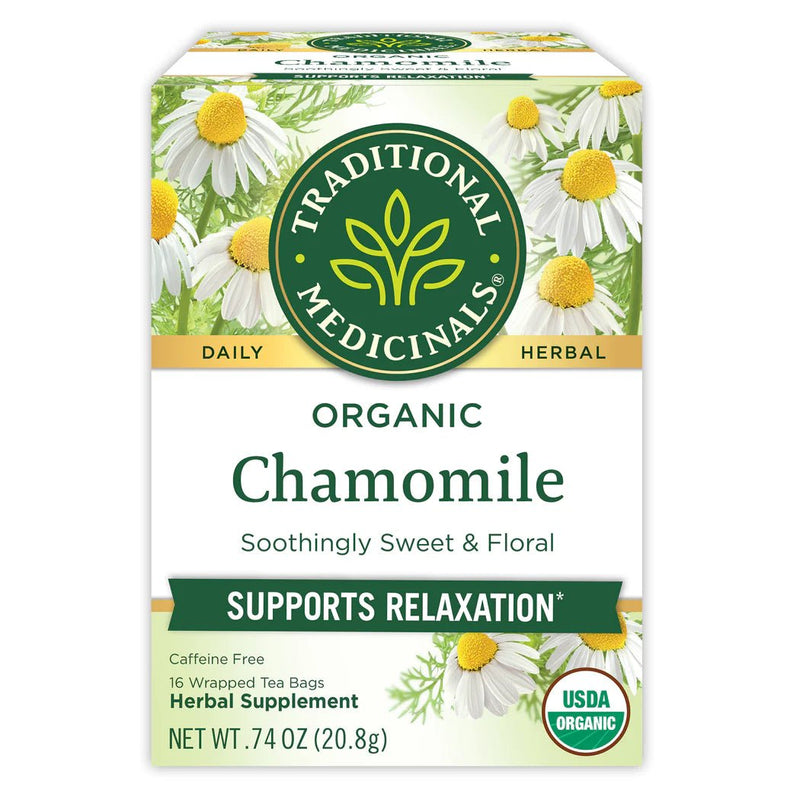 Organic Chamomile Tea | Traditional Medicinals® | 16 Tea Bags