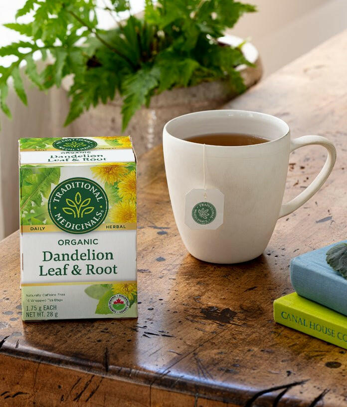 Organic Dandelion Leaf & Root Tea | Traditional Medicinals® | 16 Tea Bags
