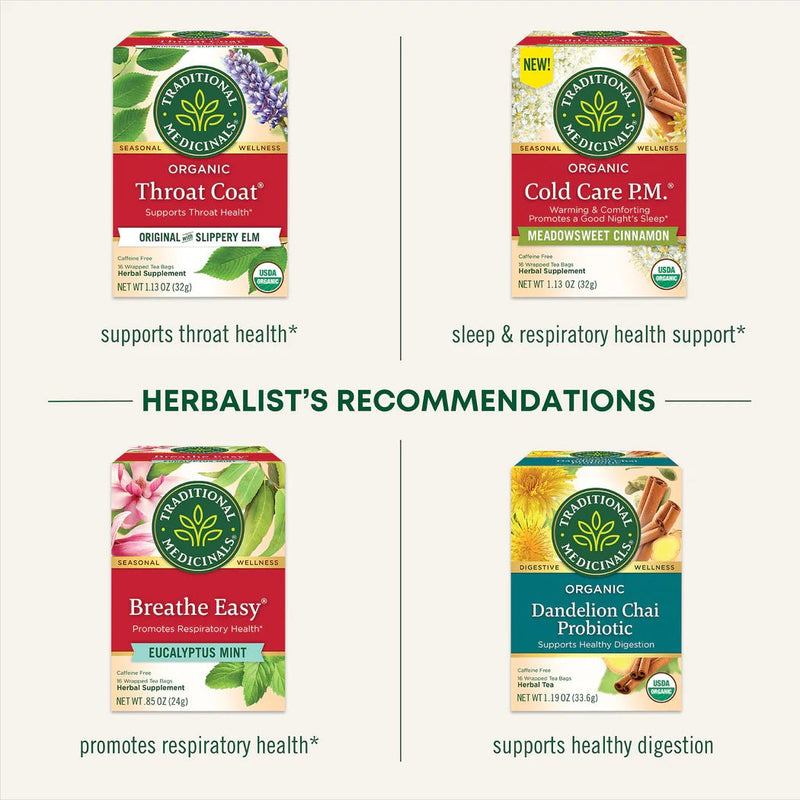 Organic Echinacea Plus® Tea | Traditional Medicinals® | 16 Tea Bags