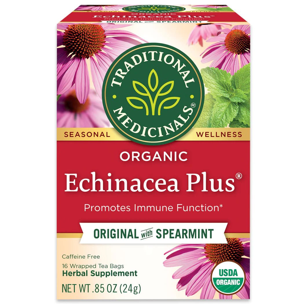 Organic Echinacea Plus® Tea | Traditional Medicinals® | 16 Tea Bags