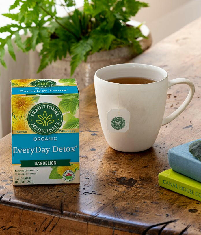 Organic EveryDay Detox® Dandelion Tea | Traditional Medicinals® | 16 Tea Bags