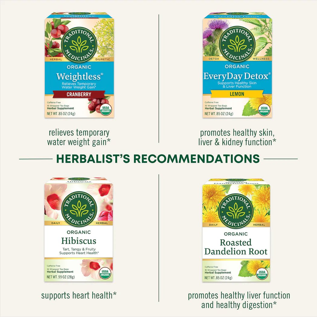 Organic EveryDay Detox® Dandelion Tea | Traditional Medicinals® | 16 Tea Bags