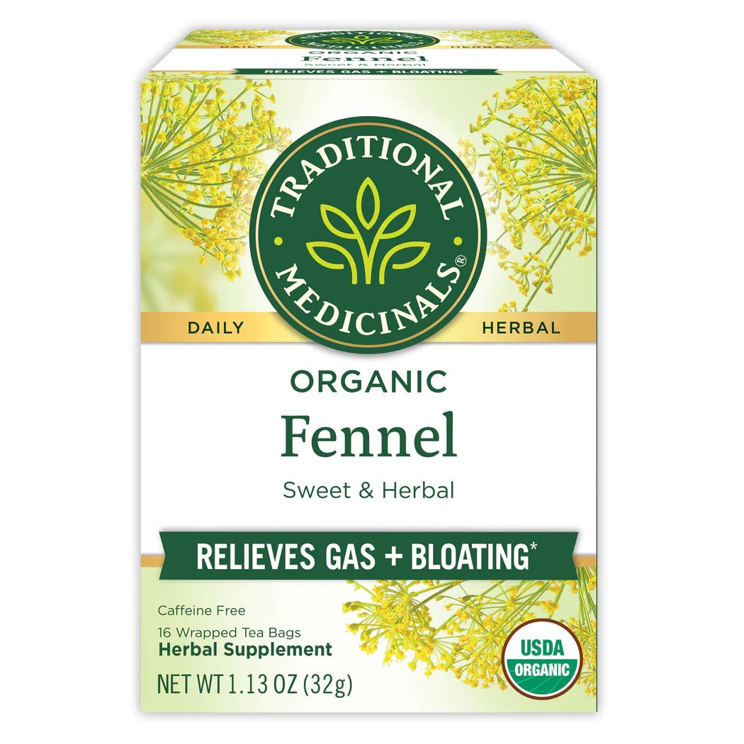 Organic Fennel Tea | Traditional Medicinals® | 16 Tea Bags