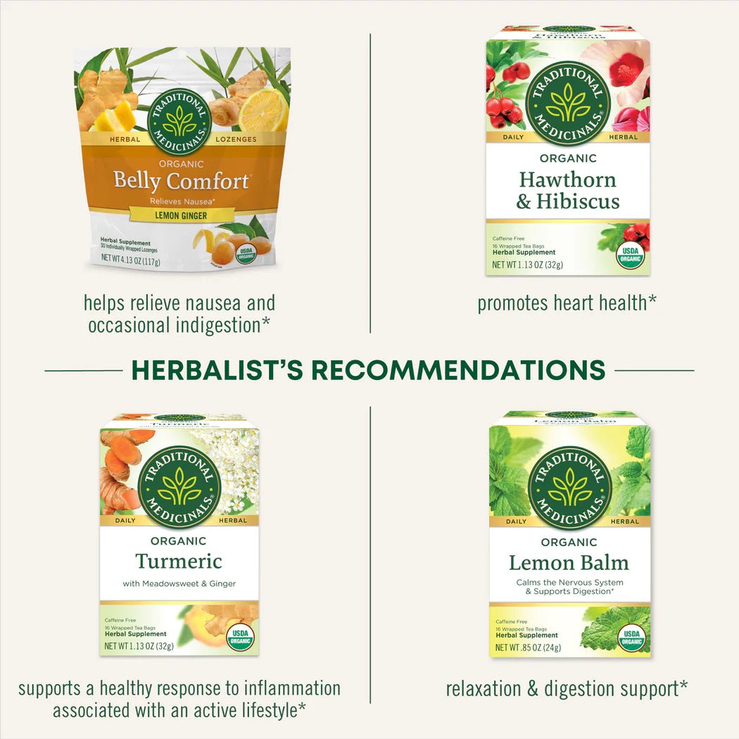 Organic Ginger Tea | Traditional Medicinals® | 16 Tea Bags