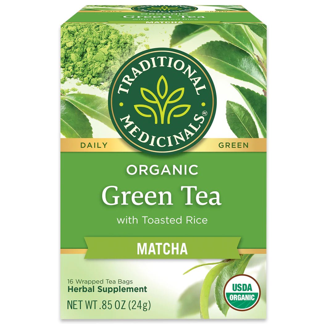 Organic Green Tea Matcha | Traditional Medicinals® | 16 Tea Bags