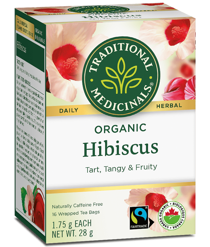 Organic Hibiscus Tea | Traditional Medicinals® | 16 Tea Bags