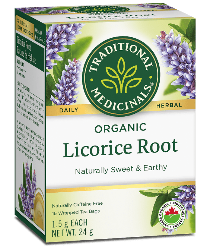 Organic Licorice Root Tea | Traditional Medicinals® | 16 Tea Bags - Coal Harbour Pharmacy