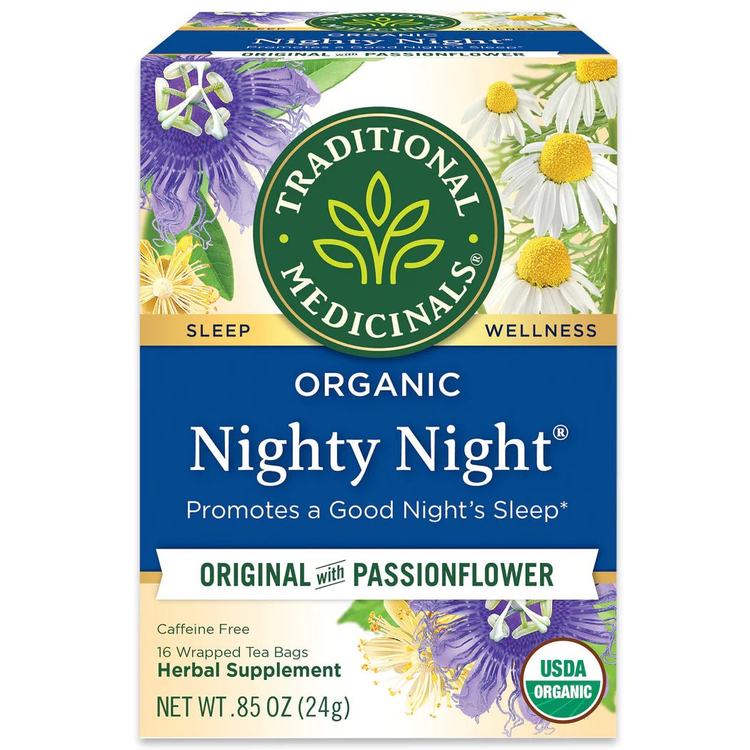 Organic Nighty Night® Tea | Traditional Medicinals® | 16 Tea Bags - Coal Harbour Pharmacy