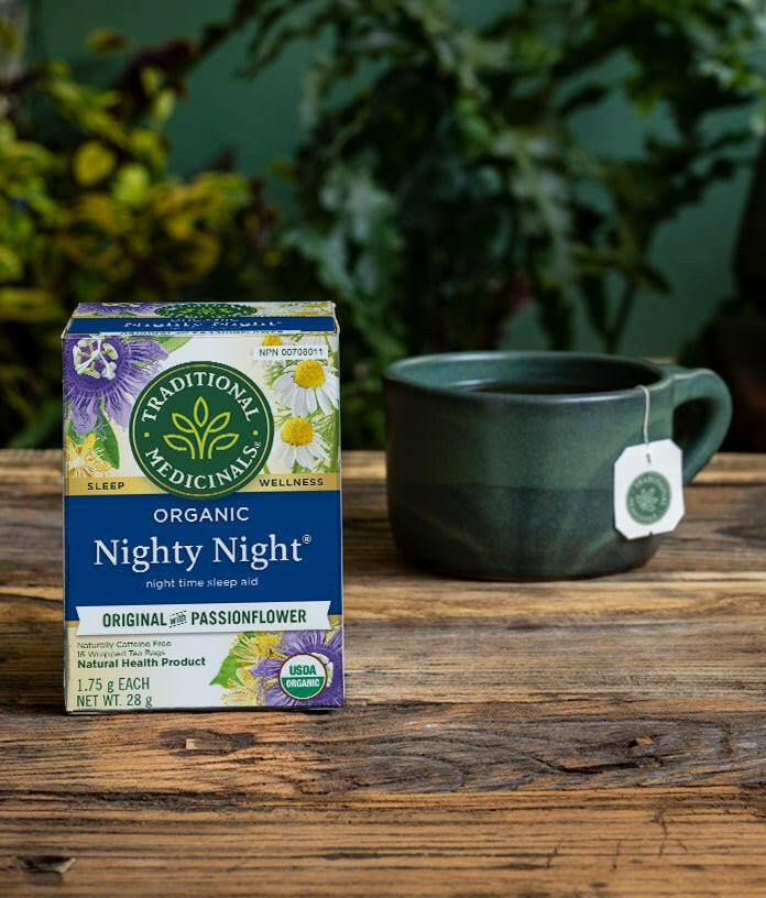 Organic Nighty Night® Tea | Traditional Medicinals® | 16 Tea Bags - Coal Harbour Pharmacy