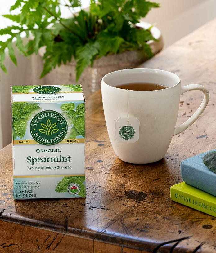 Organic Spearmint Tea | Traditional Medicinals® | 16 Tea Bags - Coal Harbour Pharmacy