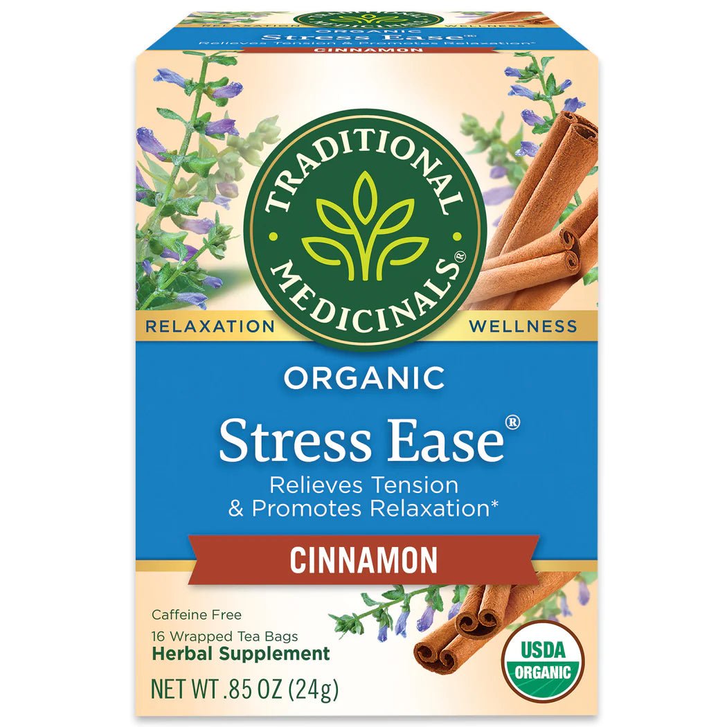 Organic Stress Soother™ Cinnamon Tea | Traditional Medicinals® | 16 Tea Bags - Coal Harbour Pharmacy