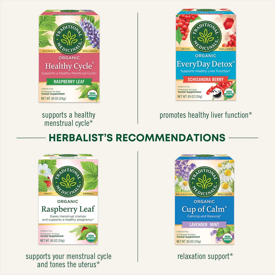 Organic Stress Soother™ Cinnamon Tea | Traditional Medicinals® | 16 Tea Bags - Coal Harbour Pharmacy