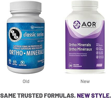 Ortho Minerals | AOR™ | 210 Capsules - Coal Harbour Pharmacy