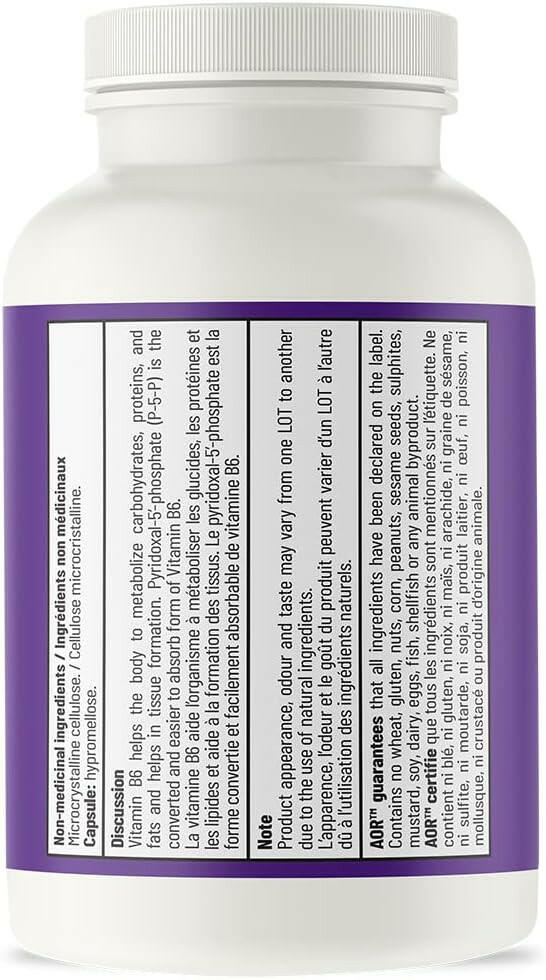P-5-P | AOR™ | 60 Capsules - Coal Harbour Pharmacy