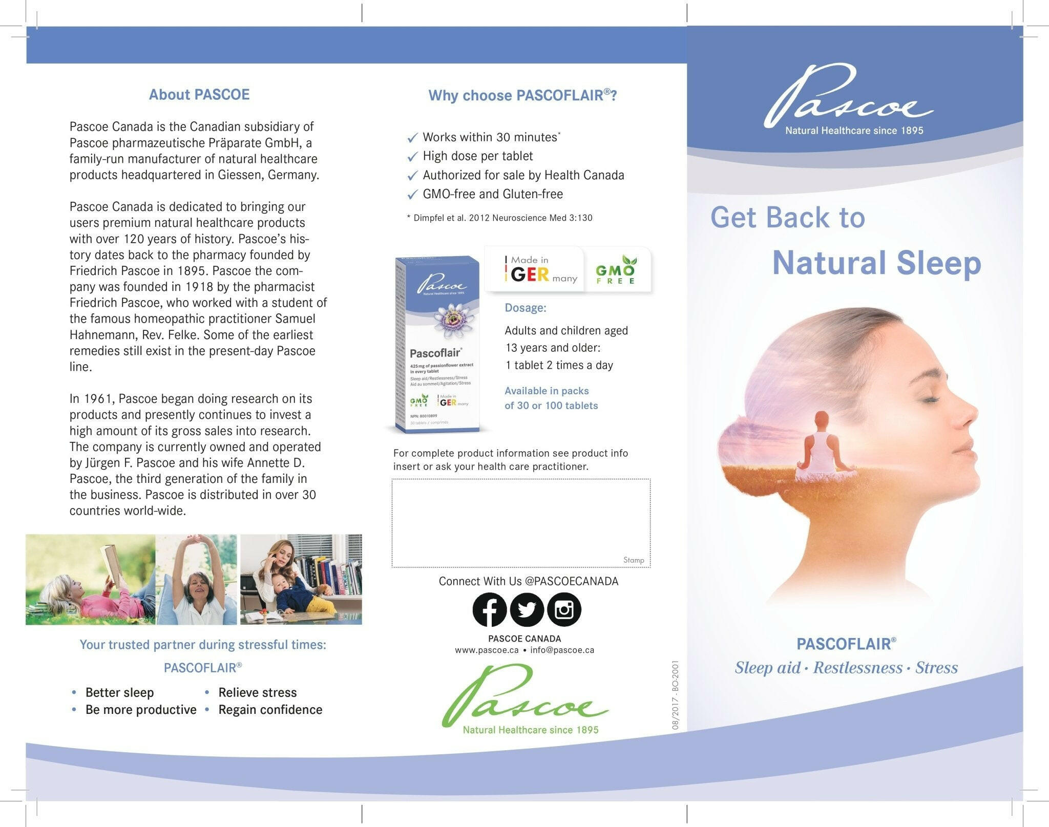 Pascoflair | Pascoe® | 30 or 90 Tablets - Coal Harbour Pharmacy