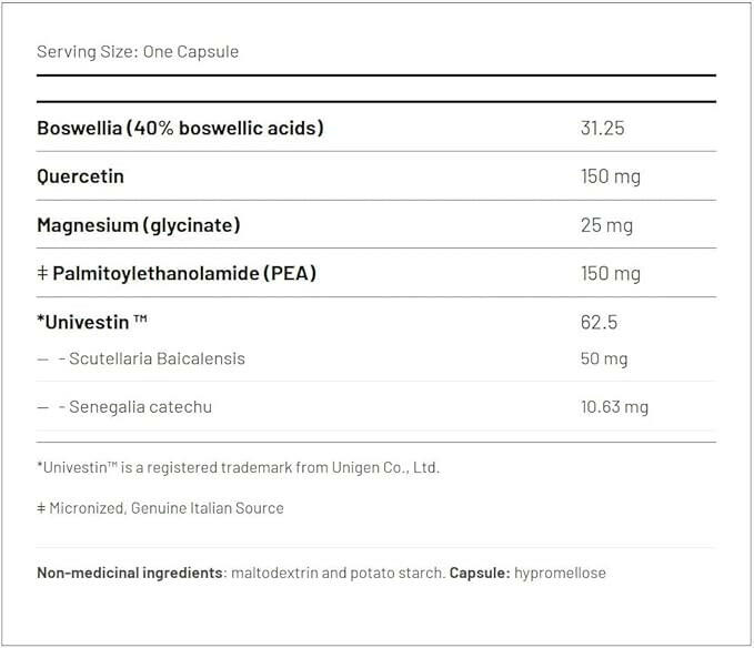 P.E.A.K Pain Relief | AOR™ | 120 Capsules - Coal Harbour Pharmacy