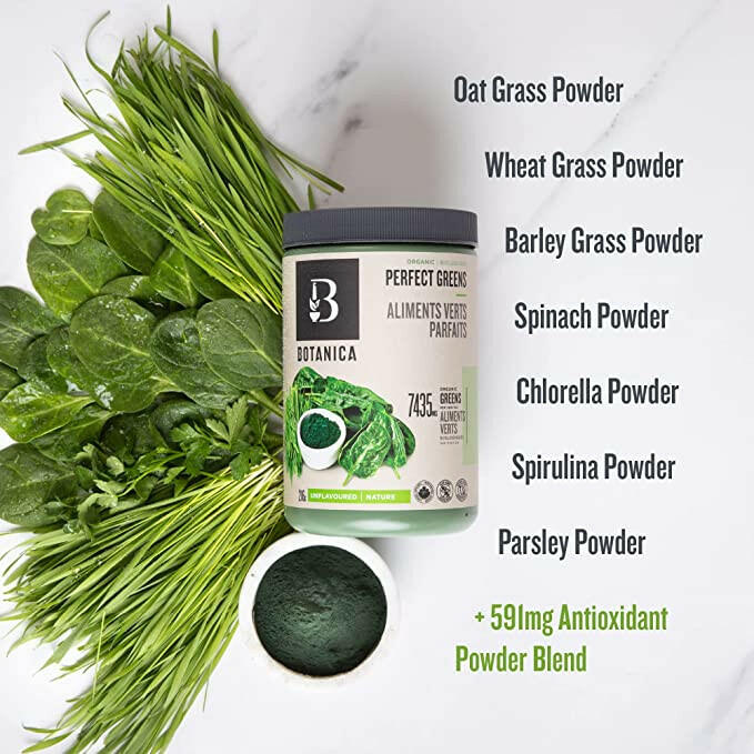 Perfect Greens Powder | Botanica | 216 Grams - Coal Harbour Pharmacy