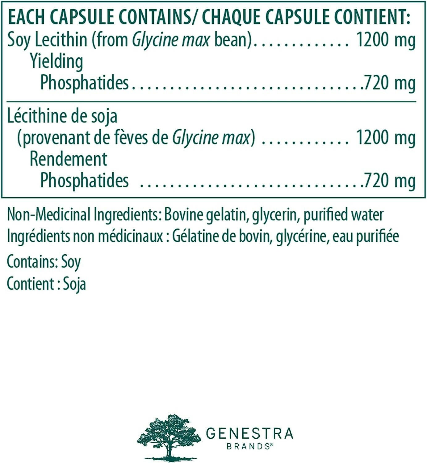 Phos Choline | Genestra Brands® | 90 Softgel Capsules - Coal Harbour Pharmacy