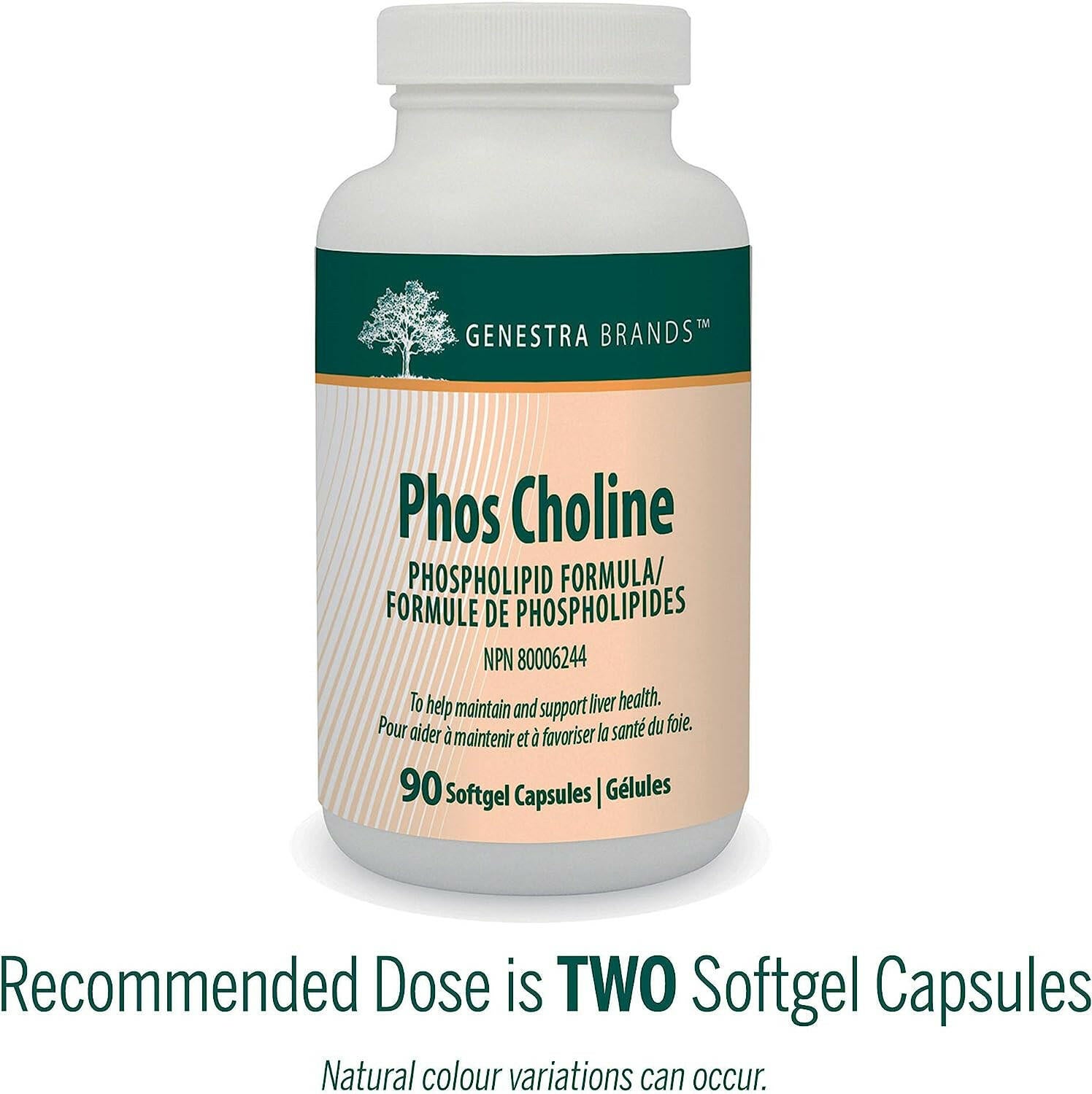Phos Choline | Genestra Brands® | 90 Softgel Capsules - Coal Harbour Pharmacy