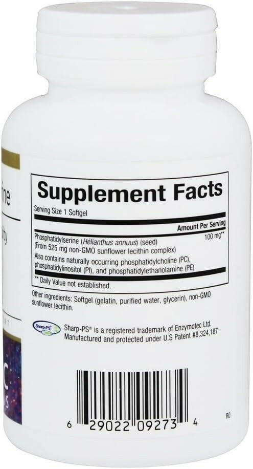 Phosphatidylserine 100mg | Bioclinic® Naturals | 60 Softgels - Coal Harbour Pharmacy