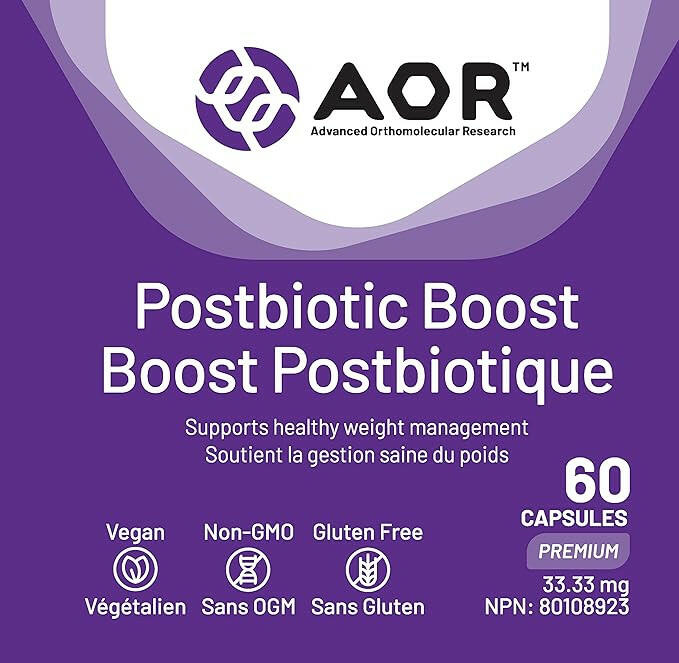 Postbiotic Boost | AOR™ | 60 Capsules - Coal Harbour Pharmacy