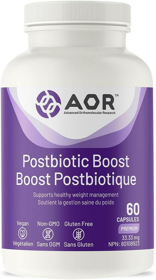 Postbiotic Boost | AOR™ | 60 Capsules - Coal Harbour Pharmacy