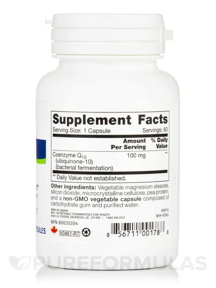 PQ10 SAP 100 mg | NFH | 60 Capsules - Coal Harbour Pharmacy