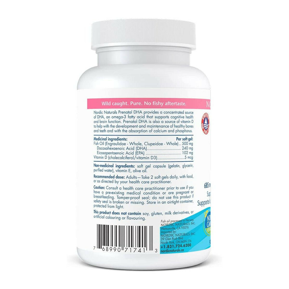 Prenatal DHA™ | Nordic Naturals® | 90 Unflavoured Softgels - Coal Harbour Pharmacy
