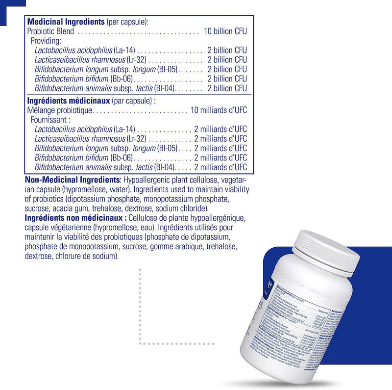 Probiotic-5 | Pure Encapsulations® | 60 Capsules - Coal Harbour Pharmacy