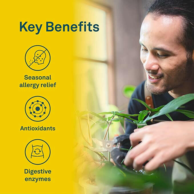 Quercetin with Bromelain | Organika® | 60 Capsules - Coal Harbour Pharmacy