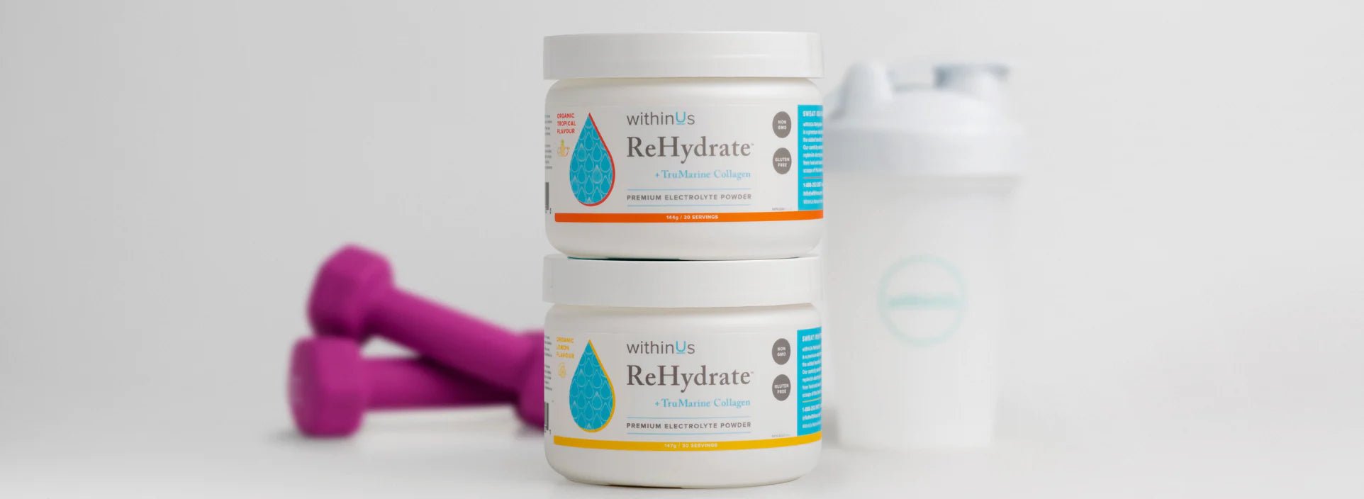 ReHydrate + TruMarine® Collagen Jar | withinUs™ | 143g - Coal Harbour Pharmacy