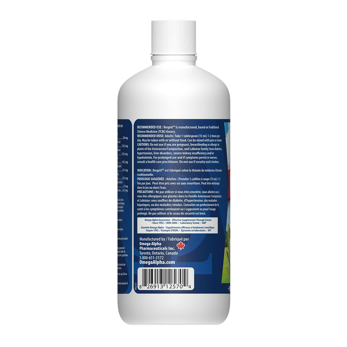 Resprit™ | Omega Alpha® | 500 mL - Coal Harbour Pharmacy