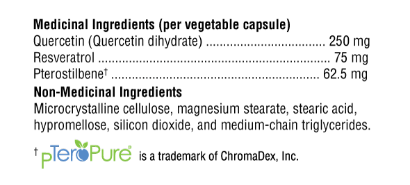 Resveratin Plus | Xymogen® | 60 Capsules - Coal Harbour Pharmacy