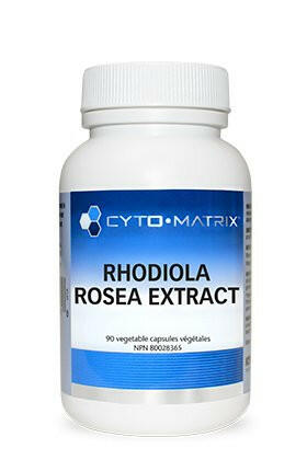Rhodiola Rosea Extract | Cytomatrix® | 90 Vegetable Capsules - Coal Harbour Pharmacy