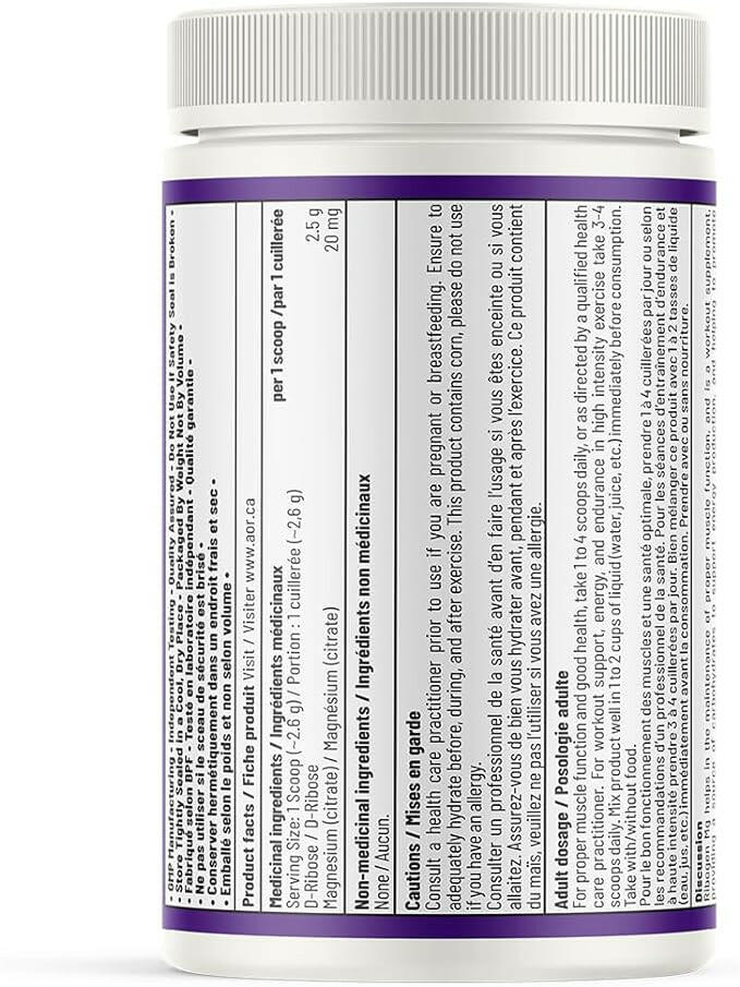 Ribogen Mg | AOR™ | 263gr Powder - Coal Harbour Pharmacy