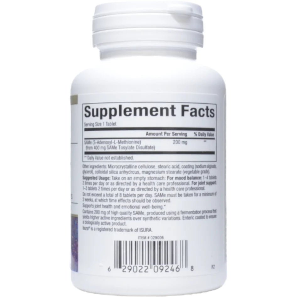 SAMe | Bioclinic® Naturals | 30 Tablets - Coal Harbour Pharmacy