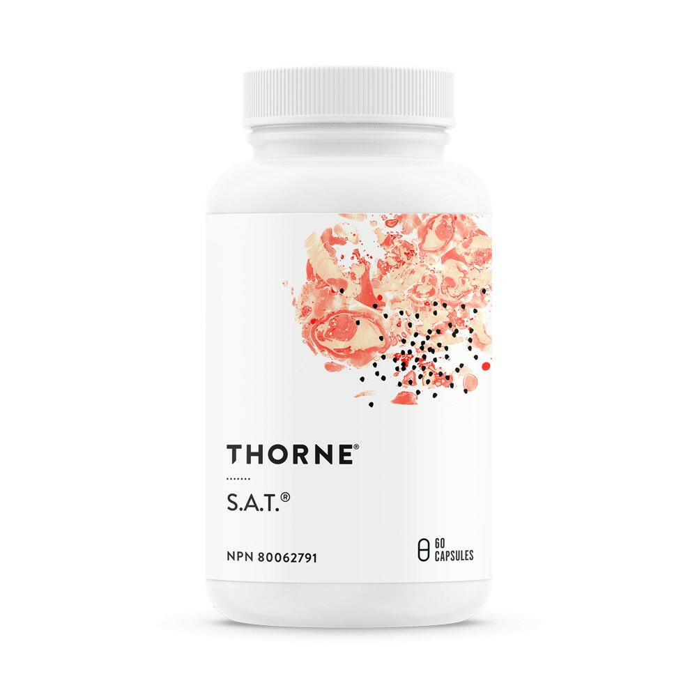 S.A.T.® | Thorne® | 60 Capsules - Coal Harbour Pharmacy