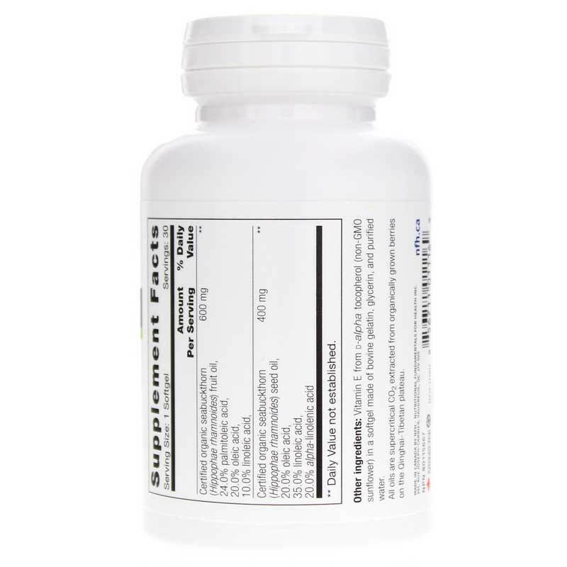 Seabuckthorn SAP | NFH | 30 Softgels - Coal Harbour Pharmacy
