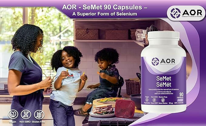 SeMet | AOR™ | 90 Capsules - Coal Harbour Pharmacy