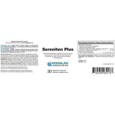 Sereniten Plus | Douglas Laboratories® | 30 Veggie Caps - Coal Harbour Pharmacy
