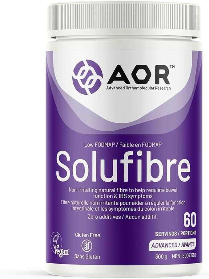 SoluFibre 300gm | AOR™ | 300gr (60 Servings) - Coal Harbour Pharmacy