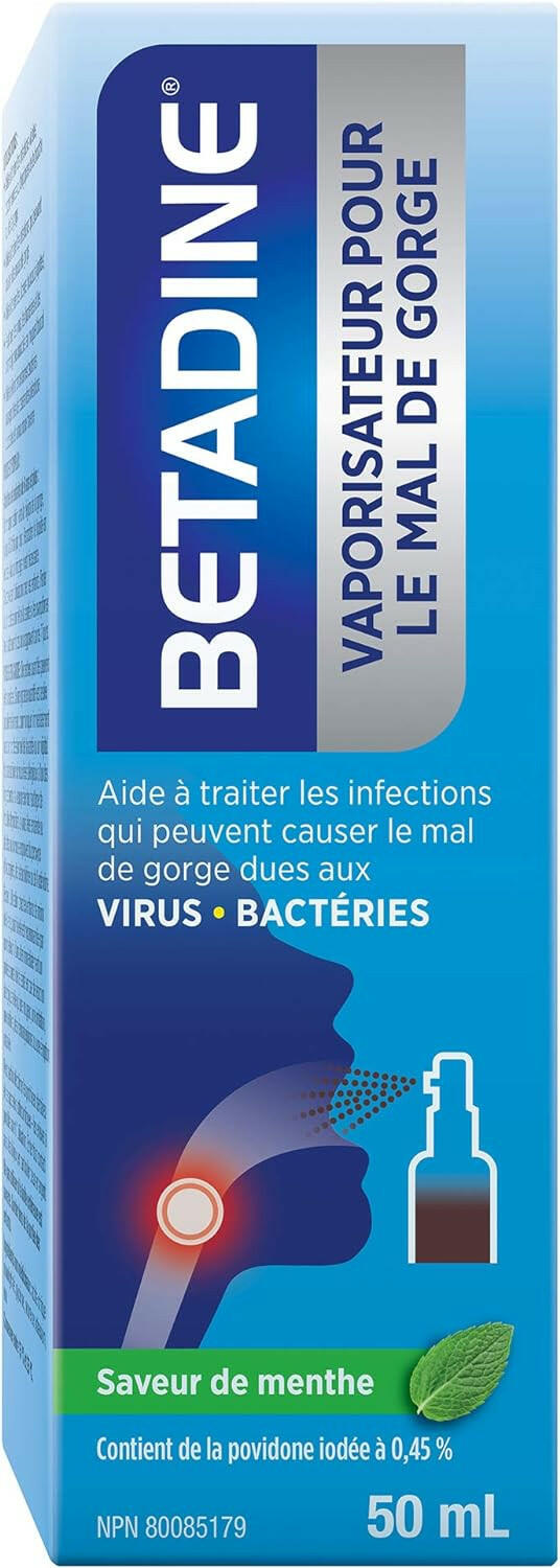 Sore Throat Spray | BETADINE® | 50ML - Coal Harbour Pharmacy