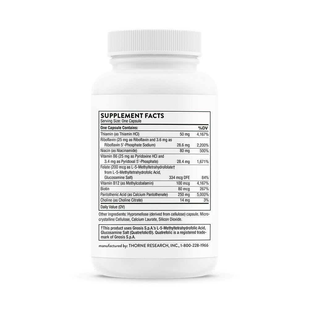 Stress B-Complex | Thorne® | 60 Capsules - Coal Harbour Pharmacy