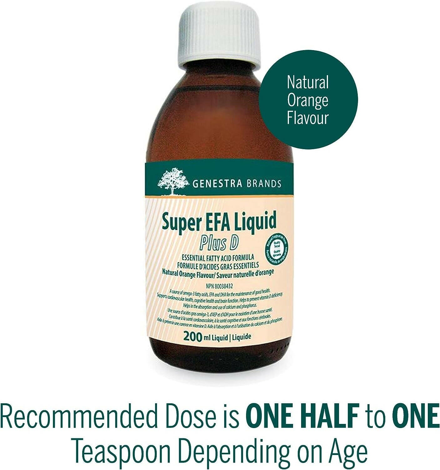 Super EFA Forte Liquid + D | Genestra Brands® | 200 mL or 500 mL - Coal Harbour Pharmacy