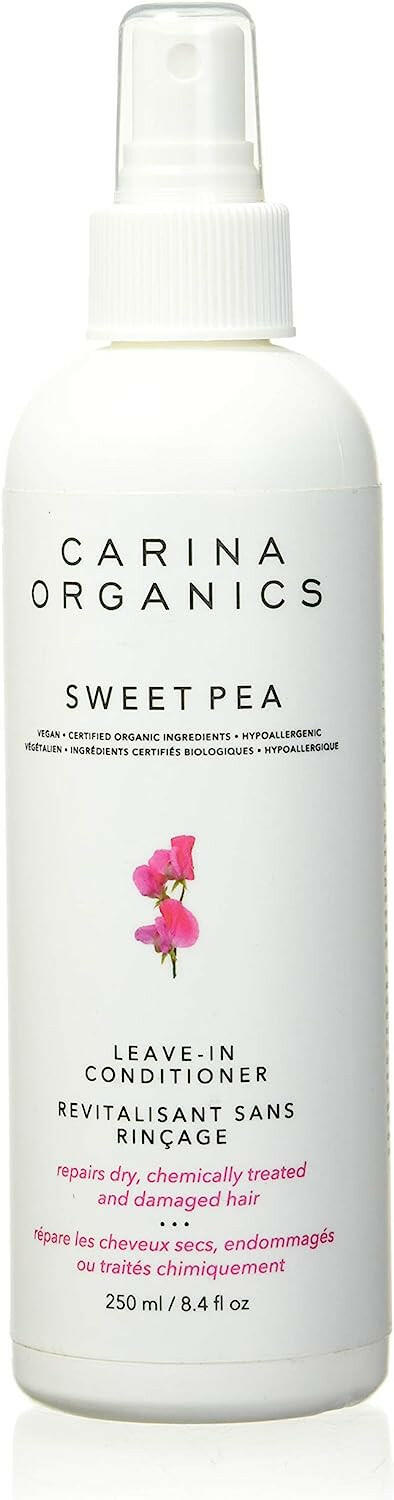 Sweet Pea Leave-In Conditioner | Carina Organics® | 250 mL. (8 fl. oz.) - Coal Harbour Pharmacy