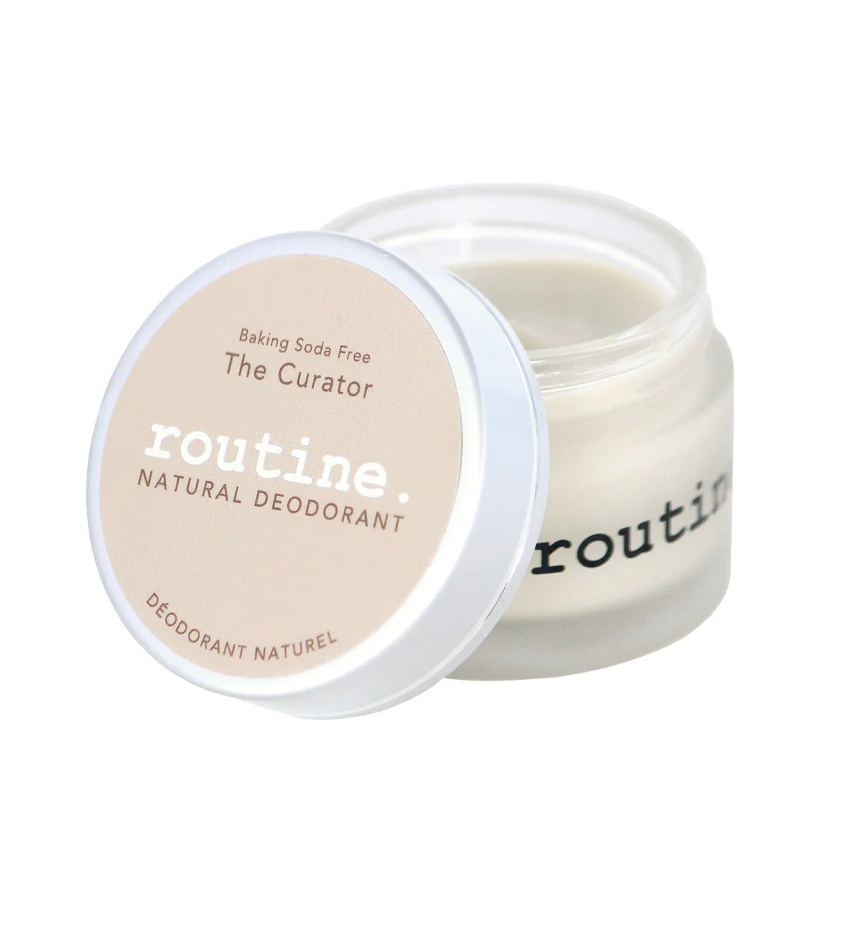 The Curator (Baking Soda Free) Deodorant | routine. | 5G Mini & 58G Jar & 50G Stick - Coal Harbour Pharmacy