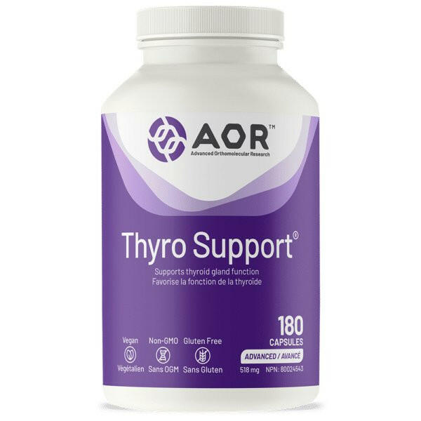 Thyro Support™ | AOR™ | 90 or 180 Capsules - Coal Harbour Pharmacy