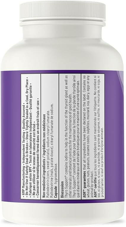 Thyro Support™ | AOR™ | 90 or 180 Capsules - Coal Harbour Pharmacy