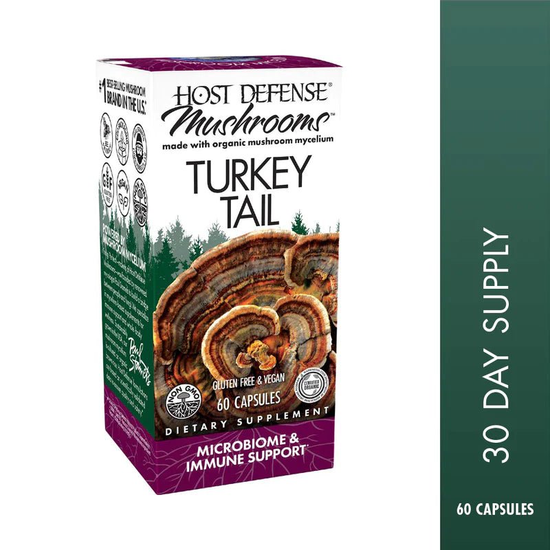 Turkey Tail Capsules | Host Defense® Mushrooms™ | 60 Capsules - Coal Harbour Pharmacy
